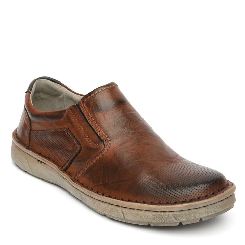 5708A-7-1 Полуботинки муж.кожа-кожа коричневый